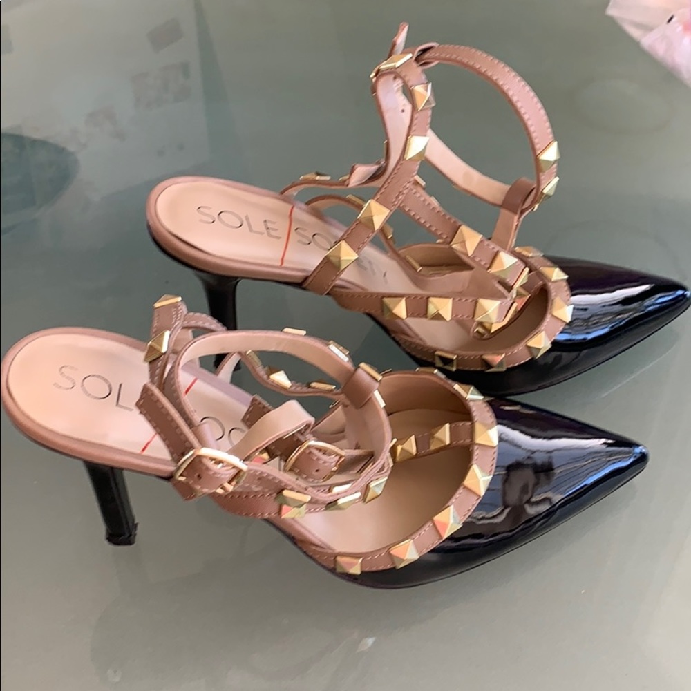 Sole society strappy heel